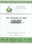 Das Einbringen des Islam in das Wissen
