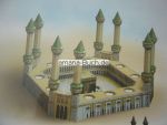 Bastelvorlage komplett Al-Masjid al-Haram ( Kaaba)