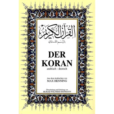 Der Koran (arab./deut.) Max Henning / Murad Hofmann (A 6) Hardcover