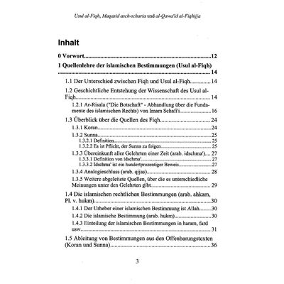 Methodenlehre der Ermittlung rechtlicher Bestimmungen aus Koran und Sunna (Mängelexemplar)