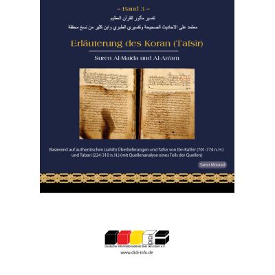 DIDI - Erläuterung des Koran (Tafsir) Band 3 (Mängelexemplar)