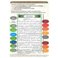 Quran Tajweed mit Lautumschrift - Teil 30 - spanisch