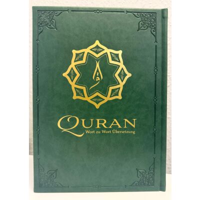 Koran / Al-Quran mit farbkodierter Wort zu Wort Übersetzung mit QR code