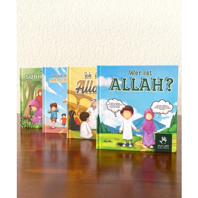 Muslimkid-Bücherset: Wer ist Allah (4 Bücher)