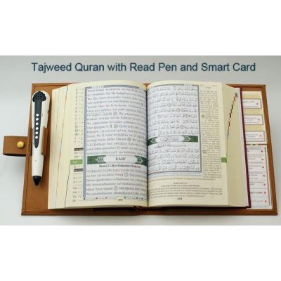 Quran / Koran Tajweed mit Lesestift / Read Pen (arab./deutsch) (leichte Mängel am Einband)