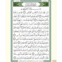 Quran Tajweed Ibn Amer Leseart (17x24 cm arabisch)