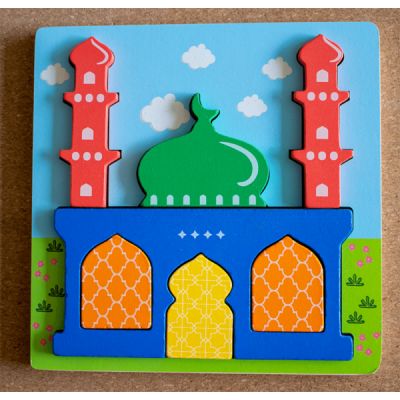 Holzpuzzle - Moschee