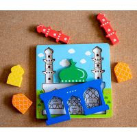 Holzpuzzle - Moschee
