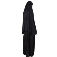 Gebetskleidung - Jilbab, 2-teilig (einfarbig)