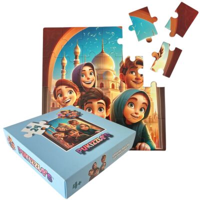 Pukizzles - Islamische Kinderpuzzle (Moschee)