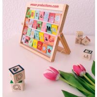 Buchstaben Lernspiel Arabisch-Deutsch