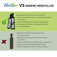 HerbBio Bio - Schwarzkümmelöl (ungefiltert)