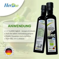 HerbBio Bio - Schwarzkümmelöl (ungefiltert)