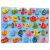 3D Steckpuzzle Holz -  Alif-ba - Das arabische Alphabet (Hellblau - 30x22cm)