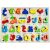 3D Steckpuzzle Holz -  Alif-ba - Das arabische Alphabet (helles Holz - 30x22cm)