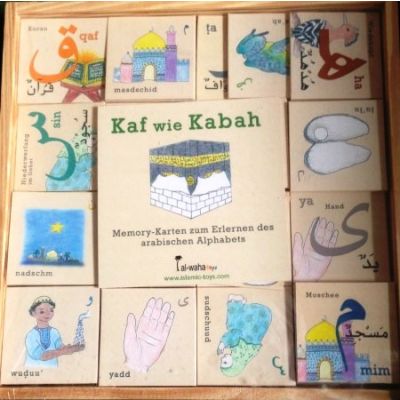 Holz - Memory Kaf wie Kabah, 56 Stück
